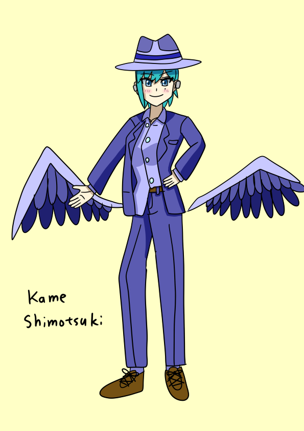翼の立ち絵